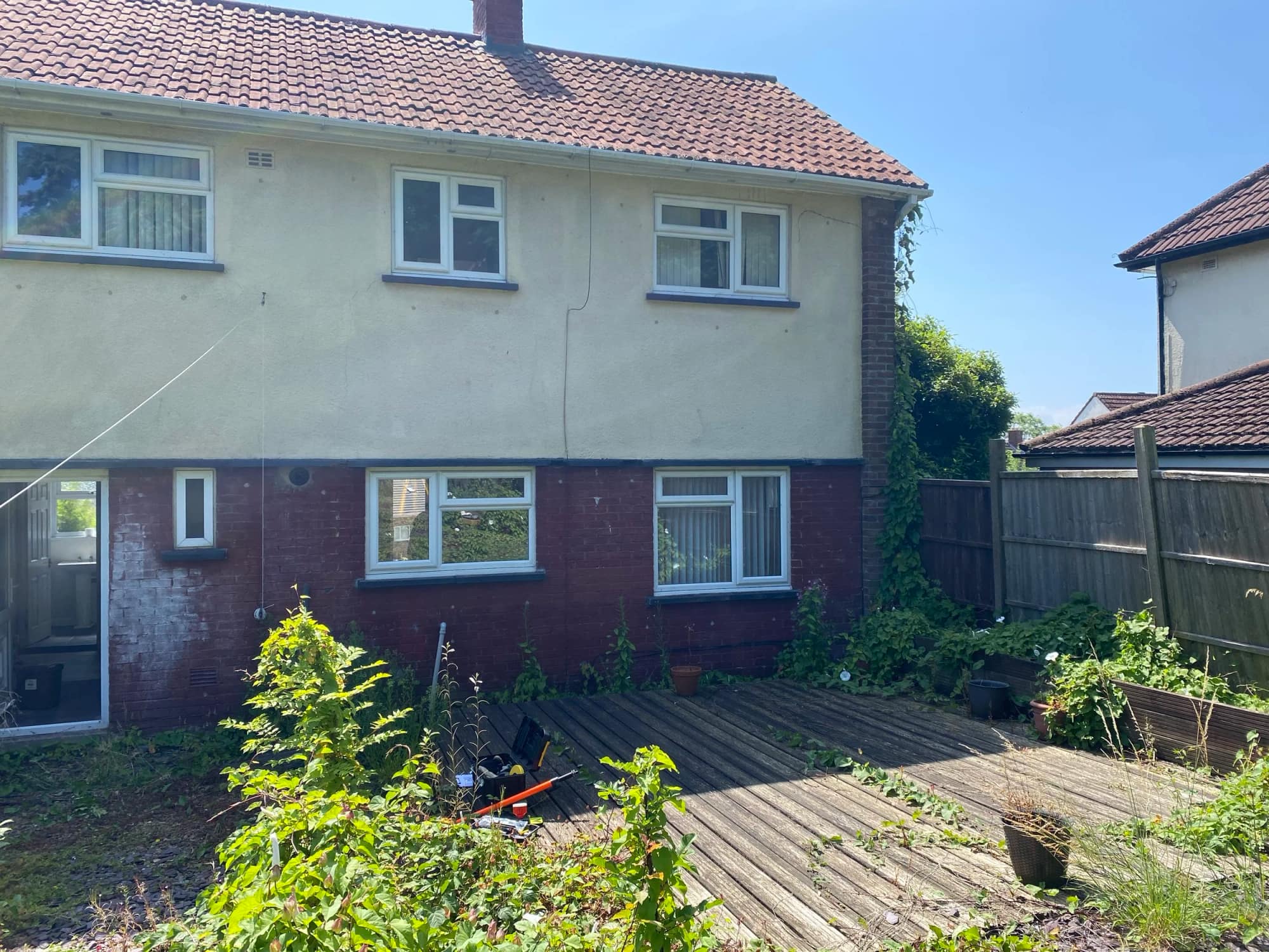 Two Storey Extension Before image 2