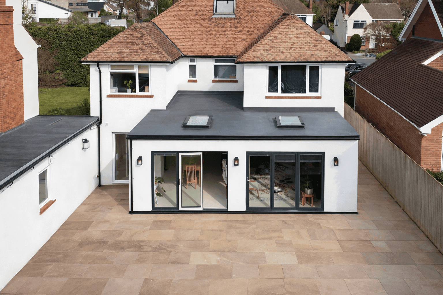 Contemporary Open-Plan Living Space